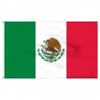 Where does the United Mexican States flag show up?