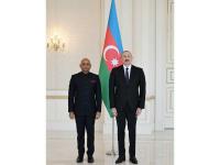 Azerbaijan President Ilham Aliyev receives newly appointed Indian Ambassador Abhay Kumar