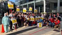 Hundreds of Chicago hotel workers enter second week on strike, as union confines walkout to six out of 46 hotels
