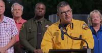 Six homes destroyed, two firefighters injured in Southern California wildfire