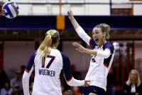 Virginia volleyball looks to extend historic winning streak to 10 against Virginia Tech