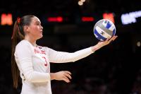 Offensive inconsistency costs Maryland volleyball in sweep loss to No. 6 Wisconsin