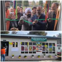 Dir Agri inaugurates agricultural products sale centre at Lal Mandi