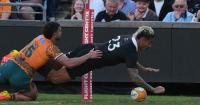 After a dominant 1st half, New Zealand beats Australia 43-21 in the 2nd Bledisloe rugby test
