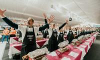 PHOTOS: New Guinness World Record for pršut slicing set in Croatia