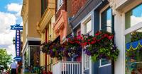 This charming Ontario town with historic buildings feels like stepping into a holiday movie