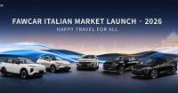 FAWCAR to Debut in Milan with Five‑SUV Matrix, Opening Its Italian Chapter