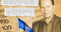 He is pitching a vision of economic independence for Alberta, but his own financial history is checkered