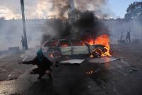 Protests erupt in France against living costs, support of students