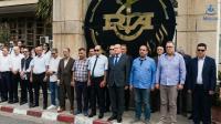 Algerian Radio Workers Observe a Minute of Silence in Memory of the Martyrs of the October 17, 1961 Massacres  