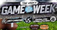 Game of the Week: Central Lyon/George-Little Rock vs. Unity Christian