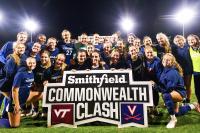 Women’s Soccer: Bradley’s late tally lifts No. 18 Hoos over Hokies, 1-0