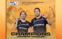Sport : World Junior C'ships: Zi Yu-Genevie Capture Girls' Doubles Title To End Country's 34-Year Wait