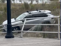 New York driver accused of crashing through fence of Atlantic City Boardwalk