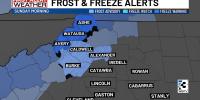 Freeze, frost warnings issued for multiple counties for Western North Carolina: What to know