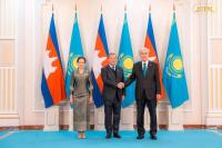 Cambodia, Kazakhstan Pledge to Deepen Ties, Sign Cooperation Documents