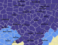 West Virginia under freeze warning for tonight