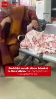 Buddhist Monk’s Kind Gesture Towards Aloka Wins Hearts Online