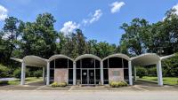 Where is the oldest roadside welcome center in America?