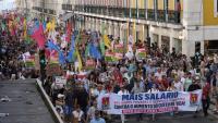 Tens of thousands march in Lisbon over housing, cost of living crisis