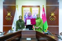Oman Women’s Sports Committee signs Brighton Plus Helsinki 2014 Declaration