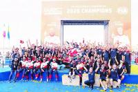 Toyota Gazoo Racing sweeps Rally Italia Sardegna podium as Evans and Martin claim world titles