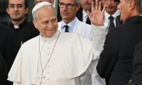 Pope Leo, 71, is all smiles as he leaves hospital following lung cancer surgery