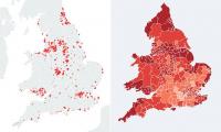 The streets with more benefits claimants than workers: Britain's 3,000 welfare hotspots mapped