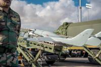 Belarusian 'Miratvorets' drone spotted at a parade in Libya's Benghazi
