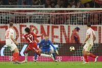Bayern Munich thrashed Leipzig 6-1 in a German championship match