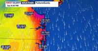 Blustery Saturday, Cold Night Ahead