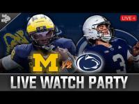 MICHIGAN WOLVERINES vs. PENN STATE NITTANY LIONS LIVE WATCH PARTY! | Woodward College Sports