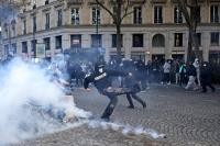 Nationwide protests in France hijacked and marred by black bloc violence