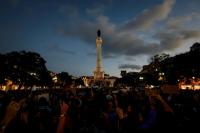 AFP Tents spring up in Lisbon as Portugal housing protests spread