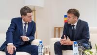 President Nicusor Dan discussed with his French counterpart, Emmanuel Macron