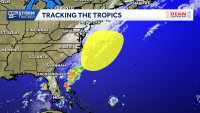 National Hurricane Center highlights new area of interest off the U.S. east coast