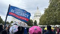‘Democracy is fragile:’ hundreds join No Kings rallies in Annapolis and Washington, D.C.