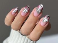 24 Ghost Nail Art Ideas for a Spirited Halloween Mani Moment