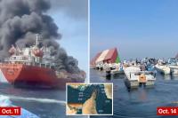 Ship attacks in Strait of Hormuz hit record high since Iran war began