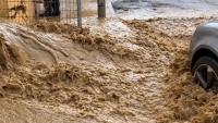 Major red alert issued as horror floods and torrential rain devastate Spain with cars swept away in Brit hols hotspots