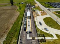 New rail extension connects St. Clair County with MidAmerica Airport