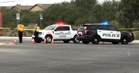 Deadly motorcycle crash shuts down stretch of Valencia Rd.