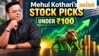 Best 3 stocks to buy under  ₹100: Equitas SFB, UCO Bank, Suzlon by Mehul Kothari of Anand Rathi — Target, stop-loss