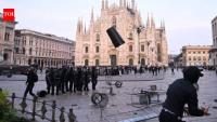 Cost-of-living protests: Italian police clash with protesters in Milan, Bologna