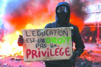 Violent clashes in French cities as protests spread in Europe
