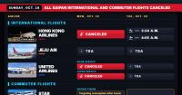Saipan flights canceled Sunday; airlines outline plans for Oct. 19–20