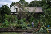 In Florida, Bay County skipped curbside debris pickup after Isaias, and residents say cleanup is on them