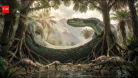 Anacondas reached 5.2 metres around 12.4 million years ago, fossils from Venezuela reveal; scientists still cannot explain why they remained giants