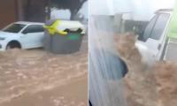 Devastating floods as biblical storm lashes Spain as mother is swept away by raging torrent and streets are turned into rivers