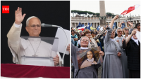 ‘With help of God & your prayers’: Pope makes first public appearance after surgery